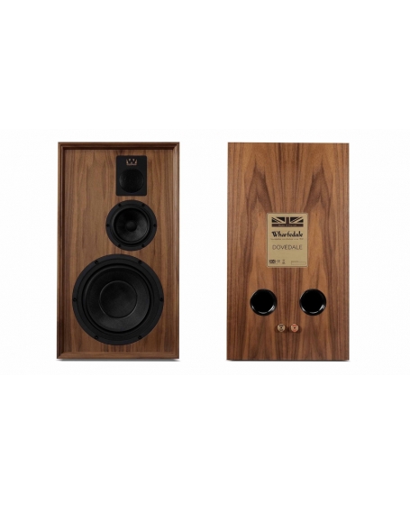 Wharfedale Dovedale 90th Anniversary Bookshelf Speakers With Stands