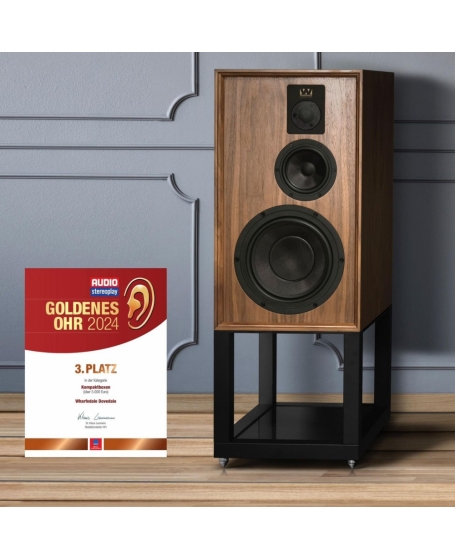 Wharfedale Dovedale 90th Anniversary Bookshelf Speakers With Stands