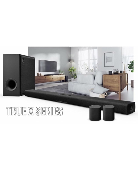 Yamaha TRUE X BAR 50A Dolby Atmos Sound Bar & Subwoofer With True X Speaker 1A WS-X1A TOOS