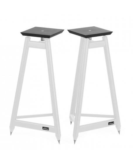 Solidsteel SS-6 Vintage Hi-Fi Speaker Stands Made In Italy