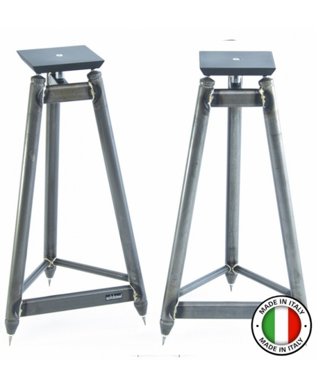 Solidsteel SS-6 Vintage Hi-Fi Speaker Stands Made In Italy