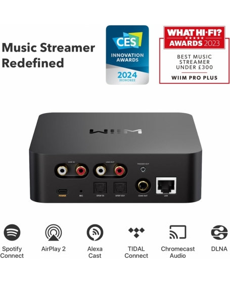 WiiM Pro Plus Wireless Audio Streamer TOOS