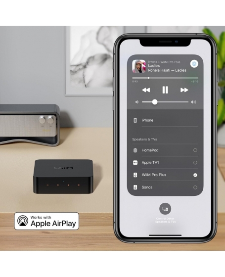 WiiM Pro Plus Wireless Audio Streamer