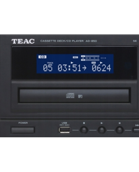 TEAC AD-850-SE Cassette Deck/CD Player (DU)
