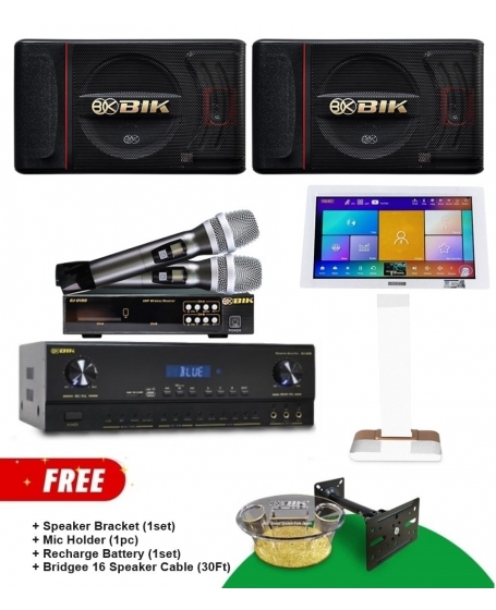 BIK Silver Karaoke Package With Pro Ktv KOD System