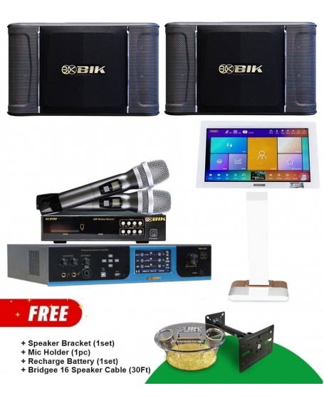 BIK Gold Karaoke Package With Pro Ktv KOD System