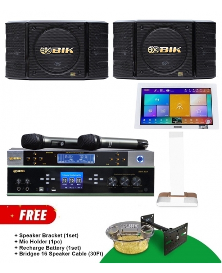 BIK Platinum Karaoke Package With Pro Ktv KOD System