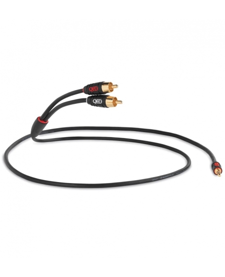 Qed Profile J2P 3.5mm Jack to RCA Cable 2Meter