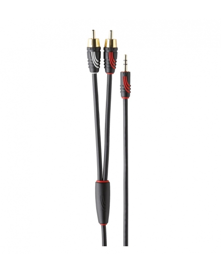 Qed Profile J2P 3.5mm Jack to RCA Cable 2Meter