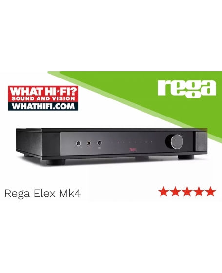 Rega Elex MK4 Integrated Amplifier Made in England (DU)