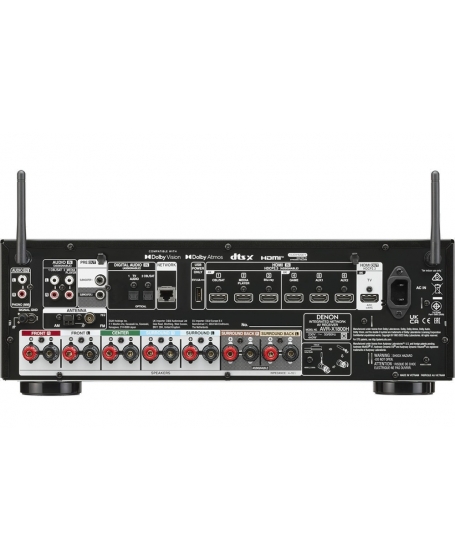 Denon AVR-X1800H 7.2Ch Atmos Network AV Receiver