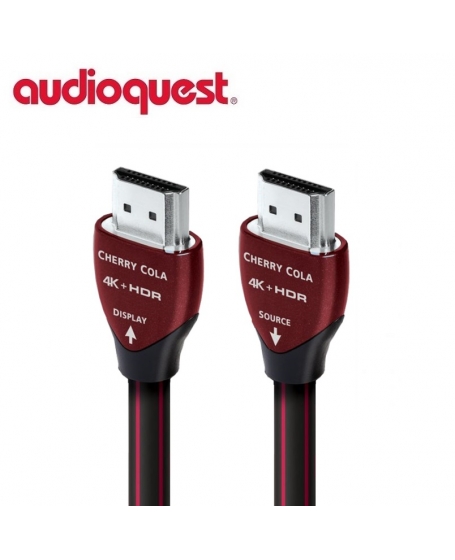 Audioquest Cherry Cola 18 4K/8K Active Optical HDMI Cable 10Meter