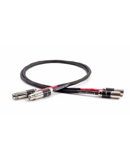 Tellurium Q Ultra Black II XLR Cable 1Meter Made in Britain