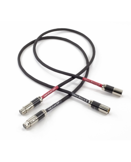 Tellurium Q Ultra Black II XLR Cable 1Meter Made in Britain