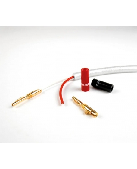 Chord Banana Plug Screw Type Red/ Black (Set of 4) - TOOS