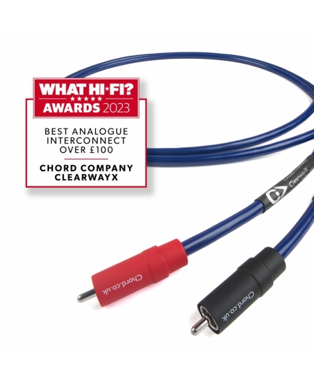 Chord ClearwayX ARAY Analogue RCA Interconnect 1.5 Meter Made in England