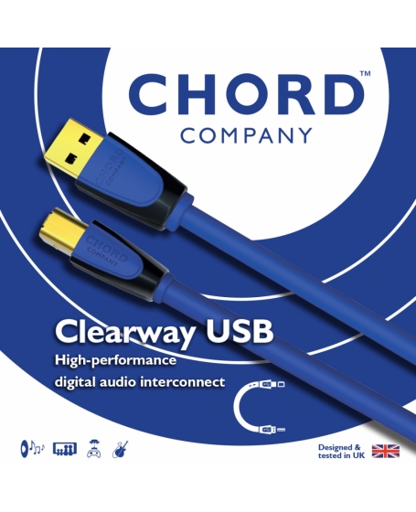 Chord Clearway USB Digital Audio Interconnect Cable 1.5Meter
