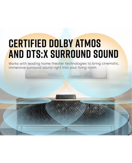 Polk Audio MagniFi Mini AX Ultra-Compact Atmos Sound Bar (DU)