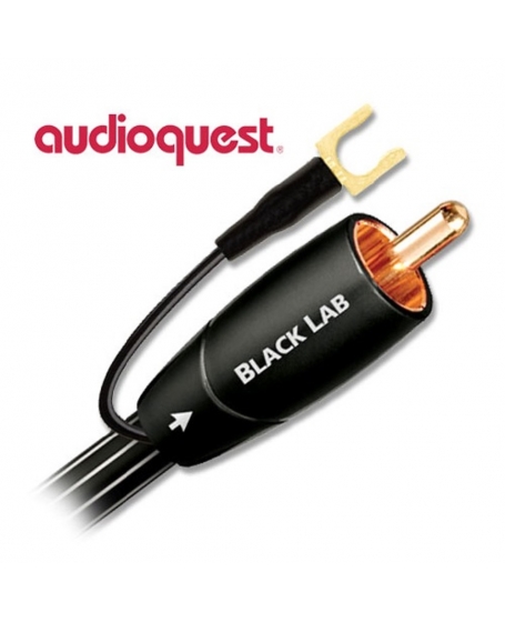 (Z) Audioquest Black Lab 3M Subwoofer Cables (PL) - Sold Out 13/04/24