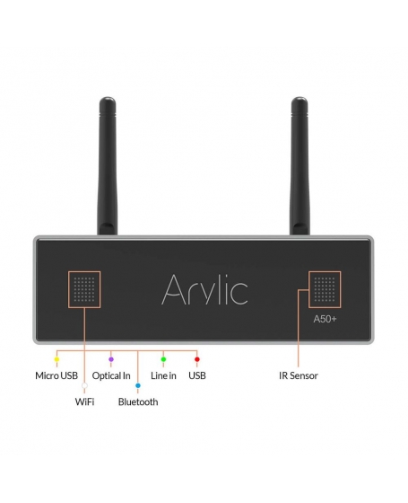 Arylic A50+ Wireless Multiroom Stereo Amplifier (DU)