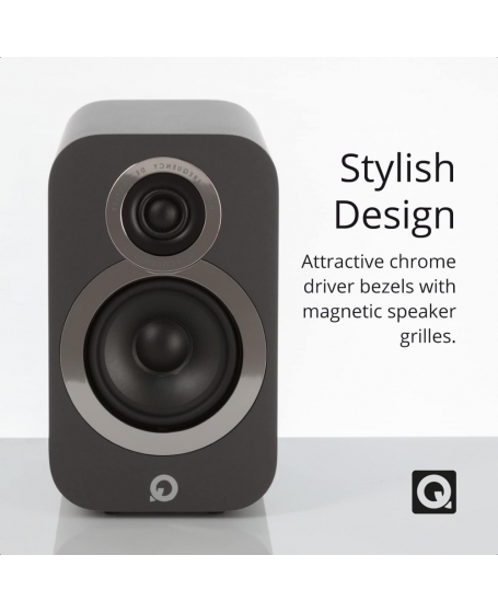 Q Acoustics Q3010i Bookshelf Speaker (DU)