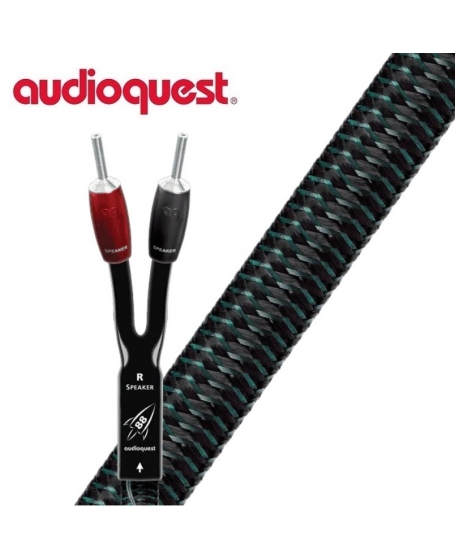 Audioquest Rocket 88 Speaker Cable 5M (2.5m x 2) Banana to Banana Speaker Cable Made In USA