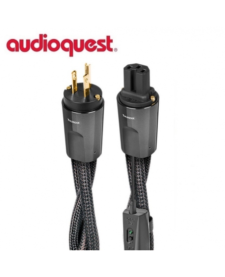 Audioquest Thunder High (Variable) Current  AC Power Cable 2Meter US Plug