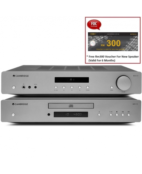 Cambridge Audio AXA35 Integrated Amplifier + AXC35 CD Player