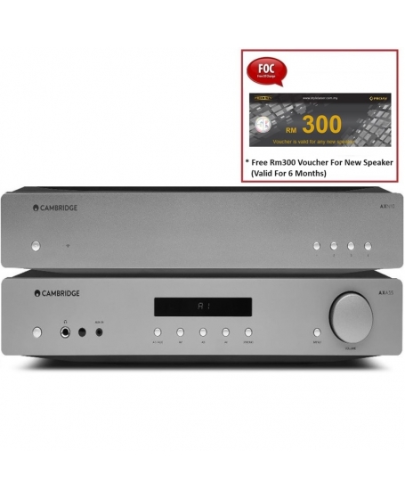 Cambridge Audio AXA35 Integrated Amplifier + AXN10 Network Player