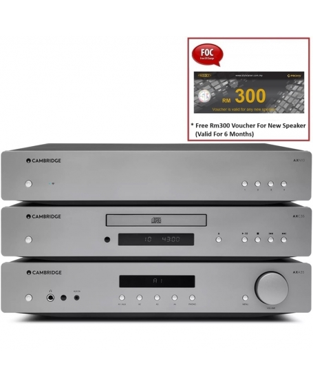 Cambridge Audio AXA35 Integrated Amplifier +  AXC35 CD Player + AXN10 Network Player