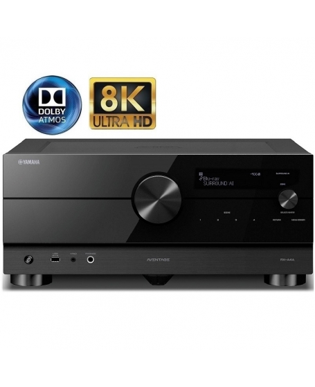 Yamaha Aventage RX-A4A 7.2Ch. 8K Atmos Network AV Receiver (Opened Box New)