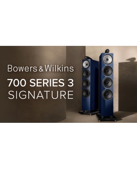 Bowers & Wilkins 702 S3 Signature Floorstanding Speakers