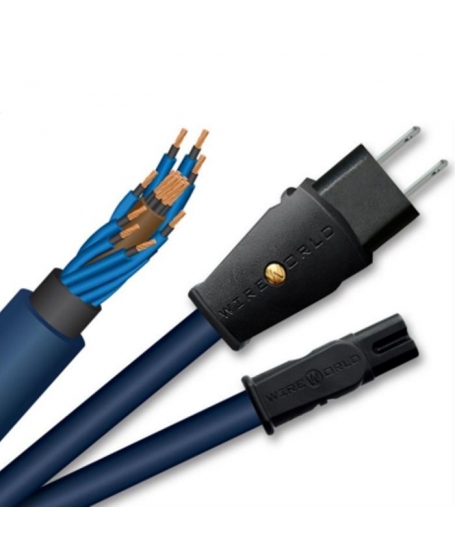 Wireworld Mini Stratus Figure 8 Power Cable 2Meter US Plug (PL)