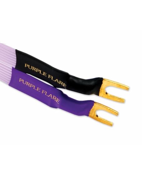 Nordost Purple Flare Speaker Cable (2.5m x 2) With Spade Made in USA