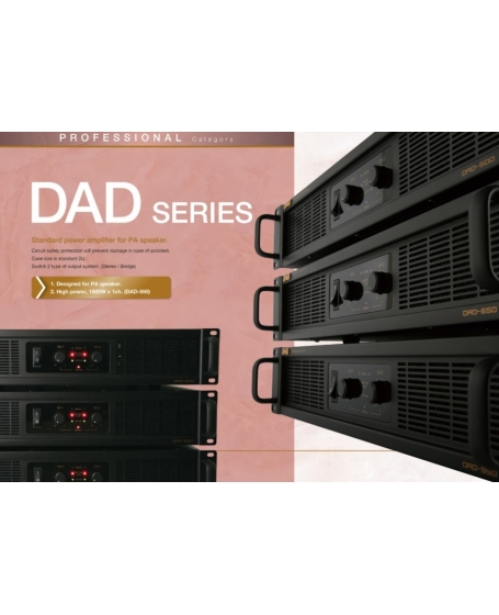 BMB DAD-500 Karaoke Power Amplifier