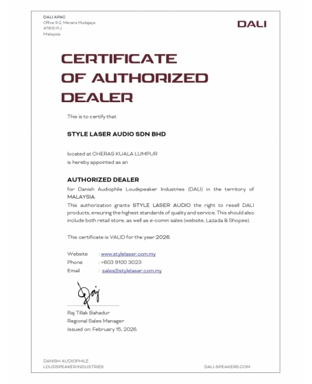 Dali Phantom E-80 Atmos Ceiling Speaker (Pair)