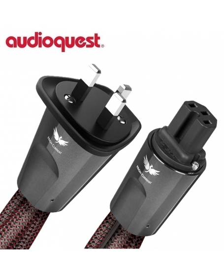 Audioquest Firebird High (Variable) Current UK to C13 Power Cable 2 Meter