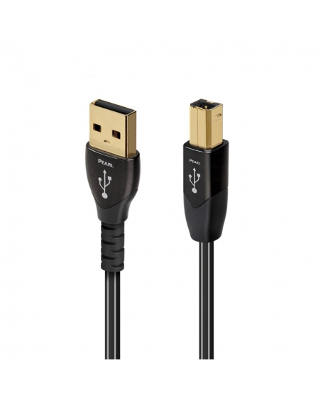 Audioques Pearl USB A to B 2.0 USB Cable 1.5Meter