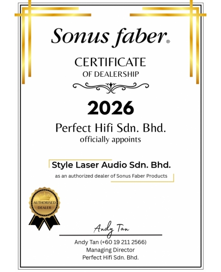 Sonus Faber Duetto Wireless Bookshelf Speaker (DU)