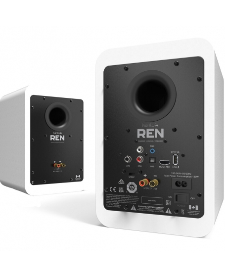 Kanto REN Powered Bookshelf Speaker