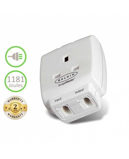 Belkin F9H110VSACW-MY Mastercube Surge Protector