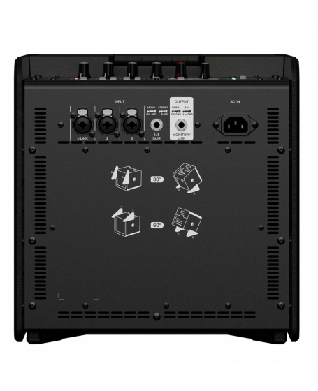 Yamaha STAGEPAS 200BTR Portable PA System with high-capacity lithium-ion battery