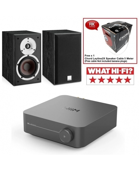 WiiM Amp Pro + Dali Spektor 2 Hi-Fi System Package