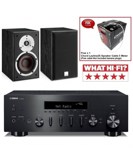 Yamaha R-N600A + Dali Spektor 2 Hi-Fi System Package