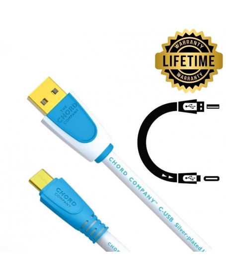 Chord C-USB High Performance Type A to Type C Cable 2Meter