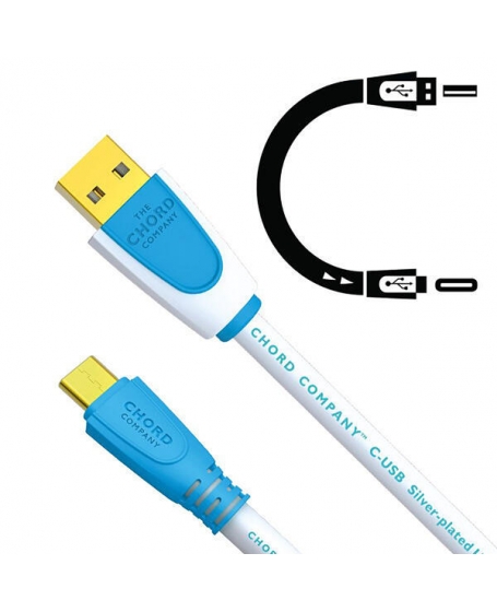 Chord C-USB High Performance Type A to Type C Cable 2Meter