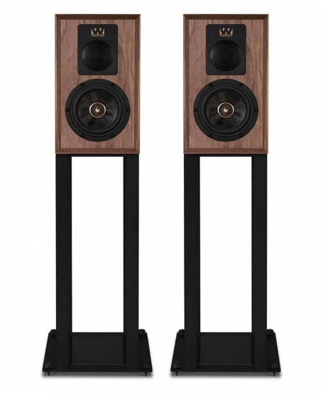 Wharfedale Aston Bookshelf Speaker with Stand Made In UK
