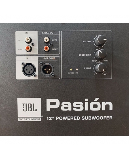 JBL Pasion 12SP Powered 12” Karaoke Subwoofer (Opened Box New)