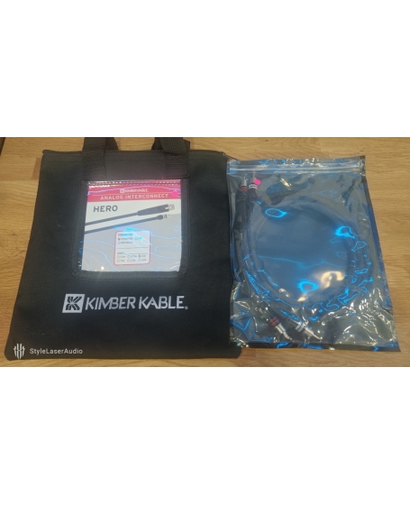 Kimber Kable Hero Ultraplate Interconnect Cable 1 Meter Made In USA (PL)