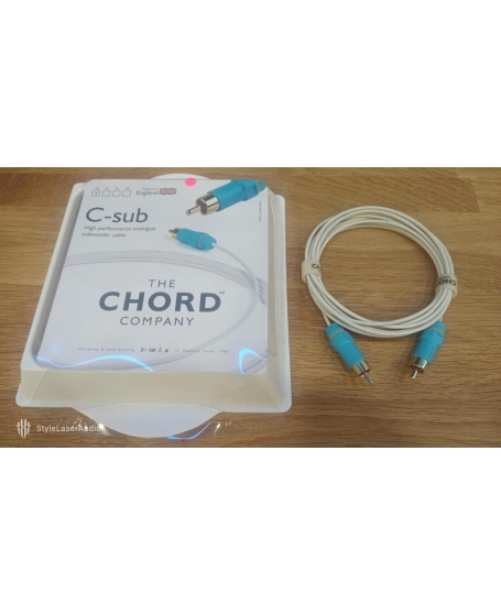 Chord C-Sub Subwoofer Cable 3 meter (PL)